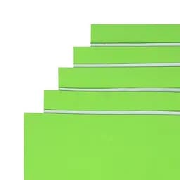 Фоаміран для творчості А4 15KA4-7048 салатовий 1,5 мм, 10 аркушів