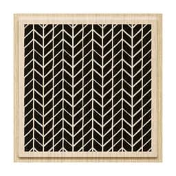 Штамп деревянный Фоновый Вязка 7×7 см Heyda