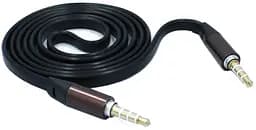 Кабель Fonus T29 Flat AUX Cable1 m Black