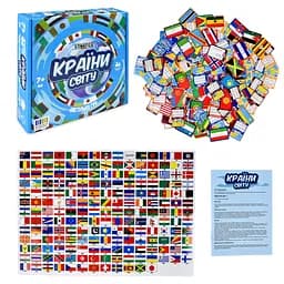 Настільна гра Strateg Країни світу 30952 Різнокольоровий shop (4823113893088) - мініатюра 2