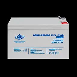 Акумулятор мультигелевий LPM-MG 12V - 7 Ah - мініатюра 2