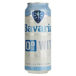 Пиво безалкогольное Bavaria WIT светлое 0% 0.5 л ж/б