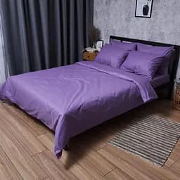 Комплект постільної білизни Moon&Star Бязь Gold Люкс Violet Charm Сімейний 160х220х2 наволочки 2х70х70