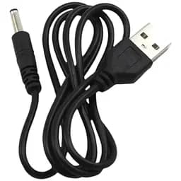 Кабель Toto USB-DC 3.5 mm х 1.35 mm 5V-9V Black
