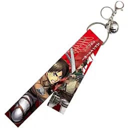 Брелок тканевый Атака титанов Эрен Йегер Attack on Titan Eren Yeager 15 см