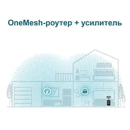 TP-Link Повторювач Wi-Fi сигналу RE605X AX1800 1хGE ext. ant x2 OneMesh - мініатюра 6