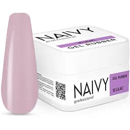 База для нігтів Naivy Professional №10 Lilac каучукова кольорова 30 мл