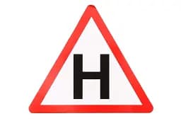 Наклейка наліпка знак Навчальний 15x15см