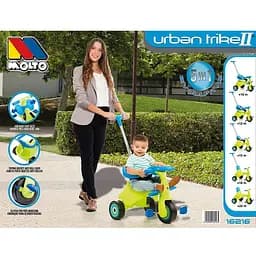 Триколісний велосипед Molto Trike II зелений - мініатюра 2