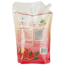 Мийний засіб Mukunghwa Kitchen Soap Grapefruit & Mint Dishwashing Detergent 1.2 л - мініатюра 3