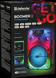 Портативна акустика Defender Boomer 12 15Вт (65412) (7151828) - мініатюра 8