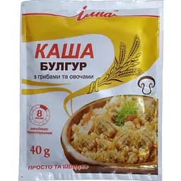 Каша швидкого приготування Ілна Булгур з грибами та овочами 40 г