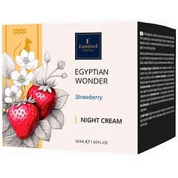 Ночной крем с клубникой Famirel Egyptian Wonder 50мл