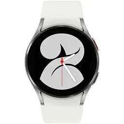 Samsung Galaxy Watch 4 (1.20", 396x396, 16 ГБ, Wear OS, Bluetooth 5.0) Серебристый (Grade C) Seller Refurbished