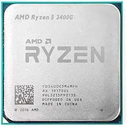 Процессор AMD Ryzen 5 3400G (YD3400C5M4MFH) (Socket AM4, 8T, 4.2 ГГц, Tray)