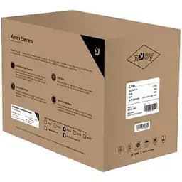 Джерело безперебійного живлення NJOY Keen 1000 (UPLI-LI100KU-CG01B), Lin.int., AVR, 4 x евро, USB, пластик - мініатюра 7