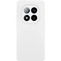 Чохол Silicone Cover Lakshmi Full Camera (AA) для Xiaomi Poco X7 Білий / White