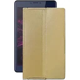 Чехол StatusCASE из экокожи для планшета Nomi Corsa 3 C070012 Бежевый