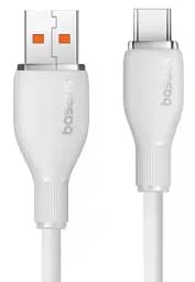 Кабель Baseus Pudding Series Fast Charging Cable USB to Type-C 100W 1.2m P10355703221-00 White - мініатюра 2