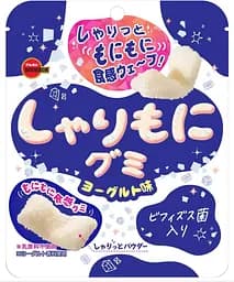 Жувальні цукерки Bourbon Shrimo with Gummy Yogurt Flavor зі смаком йогурту 57 г