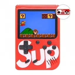 Ретро игровая приставка c джойстиком Dendy Sup Retro Game Box with Controller 400 игр (Red) [47103]