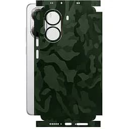 Защитная пленка StatusSKIN для Xiaomi Redmi Turbo 4 5G Корпус Винил Камуфляж зеленый