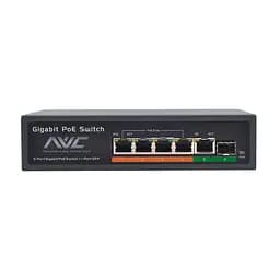 PoE-комутатор 6-портовий гігабітний NVC-604Gs (73-00108) - мініатюра 2