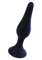 Анальная пробка B - Series HeavyFun Silicone, черная, экстра большая Boss Series 64-00095 103410