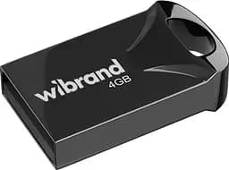 USB Flash Wibrand USB 2.0 Hawk 4Gb Black