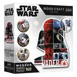 Пазли "Зоряні війни Дарт Вейдер" 160 елементів Wooden 20190 Trefl, в коробці (5900511201901)
