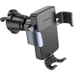 Автотримач Borofone BH118 Refined Black/Metal gray - мініатюра 5