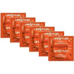 Презервативи LifeStyles Large XL великі 6 шт. (ROZ6400230480) - мініатюра 2