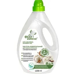 Еко гель для прання Eco Control універсальний, 1,2 л
