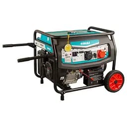 Бензиновий генератор Sigma 220-380В 9.5/10.0 кВт, одно/трифазний, ручний/електро запуск (5710531)