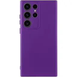 Чохол Ummi Lakshmi Silicone Cover Full Camera (AA) для Samsung Galaxy S25 Ultra Фіолетовий / Purple