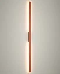 Світильник вуличний настінний Nowodvorski 11561 Demi LED L 1x24W 3000K 1500Lm IP54 цегляний - мініатюра 2