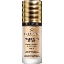 Тональна основа для обличчя Collistar Unico Universal Youth Essence SPF 15, відтінок 1N (Ivory), 30 мл