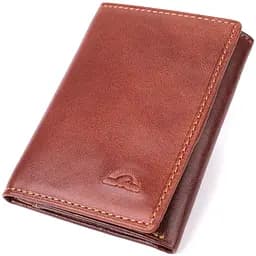 Кошелек для мужчин из глянцевой натуральной кожи Tony Perotti 7.2х10х1 см acs0032254