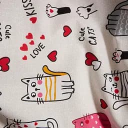 Набір наволочок Moon&Star Бязь Gold Люкс Cute Cats 50х70 см 2 шт - мініатюра 5
