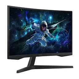 Монiтор Samsung 27" Odyssey G5 S27CG550 Black (LS27CG550EIXUA) VA Black Curved 165Hz - мініатюра 2