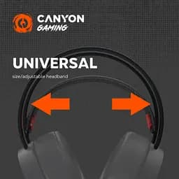 Навушники Canyon Interceptor GH-8A Black-Orange (CND-SGHS8A) - мініатюра 7