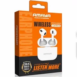 Бездротові TWS навушники Amaya ATW-04 White - мініатюра 2