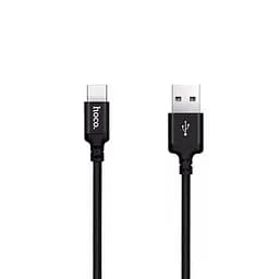 Кабель длинный 2-метровый Hoco X14 Times Speed Type-C USB Cable Black 2 м