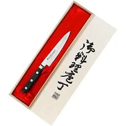 Кухонный нож Satake универсальный 135 мм Черно-серый 000279596