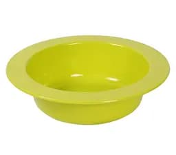 Тарелка глубокая Курносики, салатовый (7054 зел)
