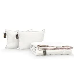 Набор MirSon пуховый №9511 Deluxe лето одеяло 140х205 см + подушка белый (2200010805376)