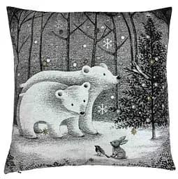 Декоративна наволочка Прованс Black Night Ведмеді, 45х45 см (24577)