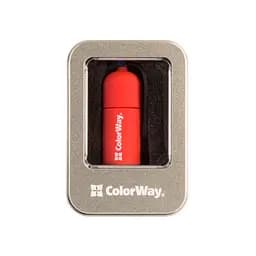 USB флеш накопичувач ColorWay Fire 32 GB USB 3.0 Red (CW-USBFE32) - мініатюра 7