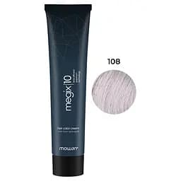 Фарба для волосся з низьким вмістом аміаку Megix10 Mowan 108 ультра світлий перламутровий блонд 100 мл