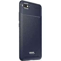 Чохол-накладка Toto TPU Carbon Fiber 1.5 mm Case Xiaomi Redmi 6A Dark Blue - мініатюра 3